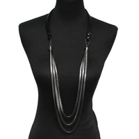 Multilayer Design Statement Necklace