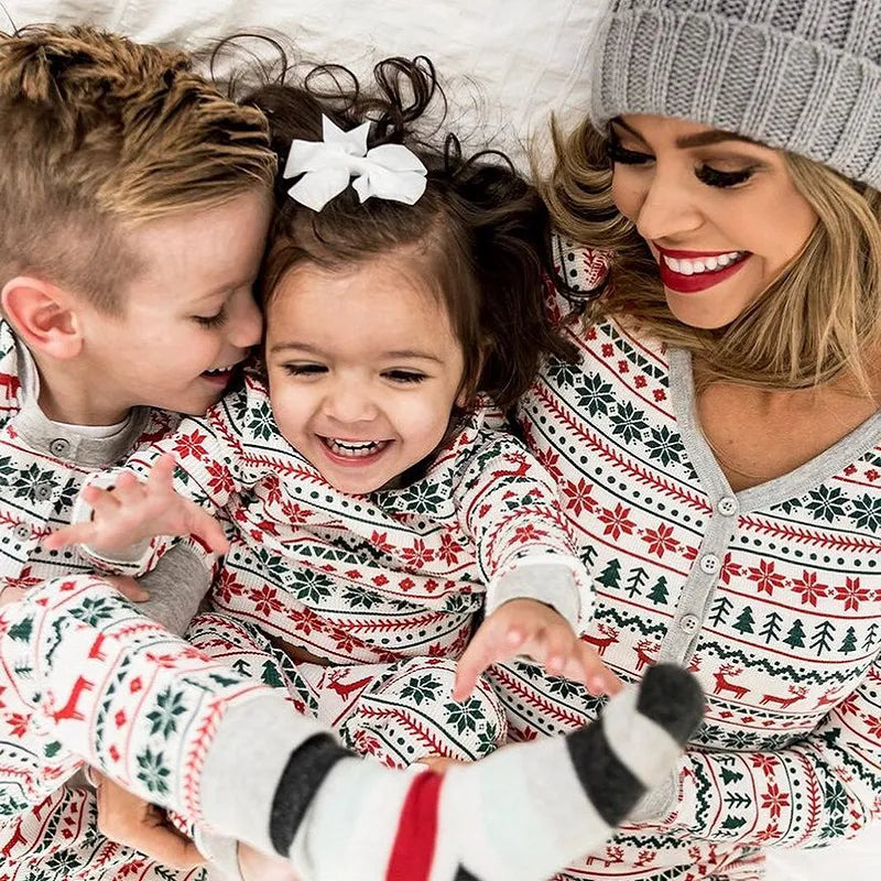 Family Matching Christmas Pajamas Set