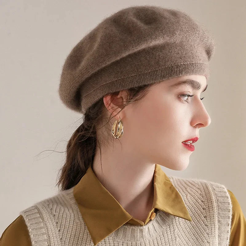 Petite Fashion Wool Knitted Beret