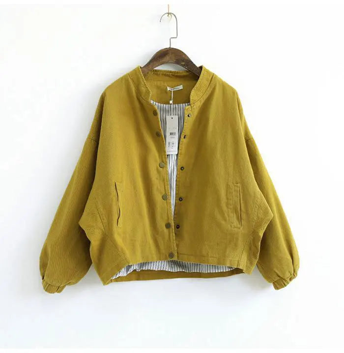 Boyfriend Cotton Baseball Jacket