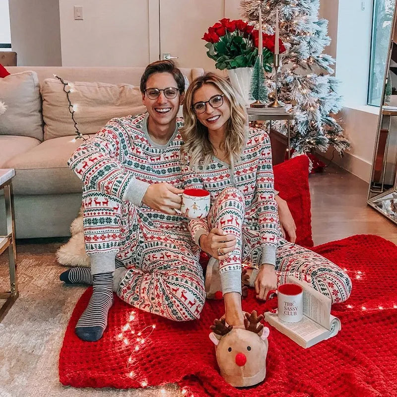 Family Matching Christmas Pajamas Set