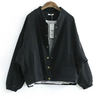 Boyfriend Cotton Baseball Jacket