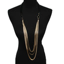 Multilayer Design Statement Necklace