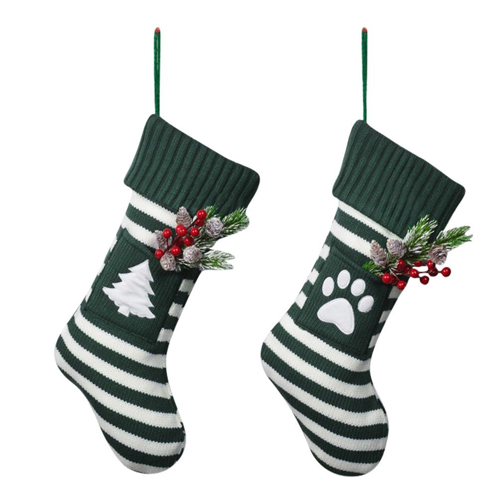 Christmas Pet Paw Socks