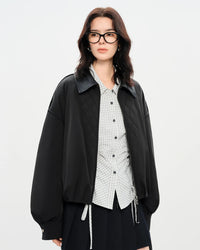 Lightweight Quilted Patchwork Short Jacket