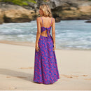 Back Tie Beach Maxi Dress