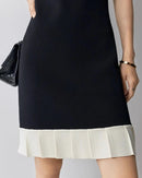 Stylish Sleeveless Dress With Ruffled Hem