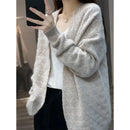 Open front Pure Wool Cardigan