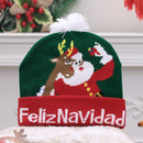 Creative Flashing Led Light Knitted Christmas Hat