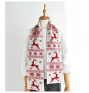 Christmas Elk Wool Scarf