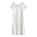 Casual Round Neck Loose Nightdress