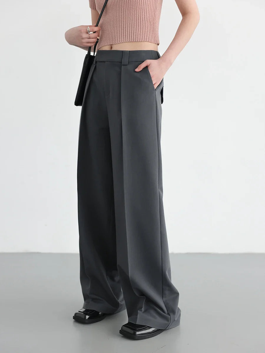 Wide Leg Suit Pant