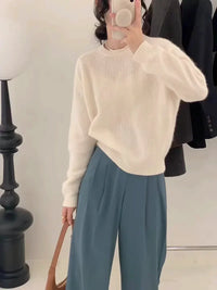 100% Cashmere Crewneck Sweater