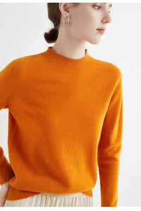 100% Merino Wool Turtleneck Jumper