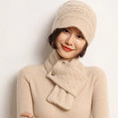 100% Cashmere Knit Warm Scarf