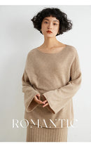 100% Cashmere Loose Thin Pullover