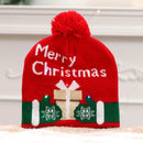 Creative Flashing Led Light Knitted Christmas Hat