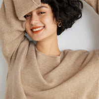 100% Cashmere Loose Thin Pullover