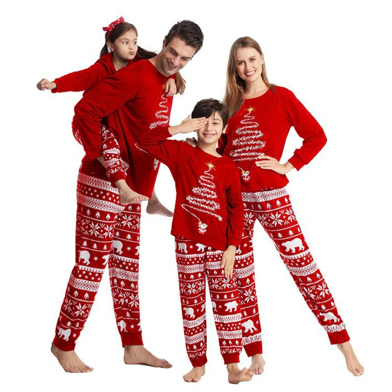 2024 Christmas Family Pyjamas Set