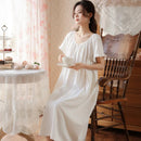 Casual Round Neck Loose Nightdress