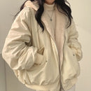 Double-Layer Thicken Hooded Parka