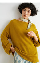 100% Cashmere Loose Thin Pullover