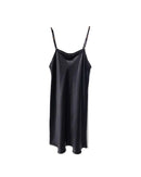 Silk Sleeveless Mini Slip Dress