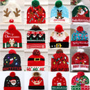 Creative Flashing Led Light Knitted Christmas Hat