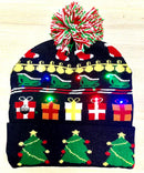 Creative Flashing Led Light Knitted Christmas Hat