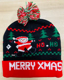 Creative Flashing Led Light Knitted Christmas Hat