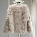 Furry Faux Fur Short Coat