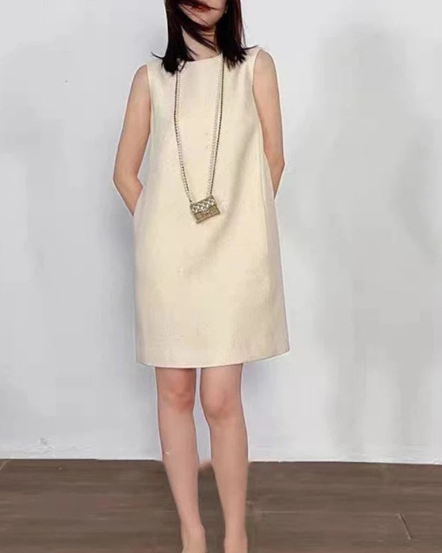 Sleeveless Strappy Sequined Mini Dress