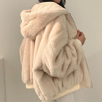 Double-Layer Thicken Hooded Parka