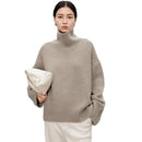 Oversized Turtleneck Cashmere Sweater